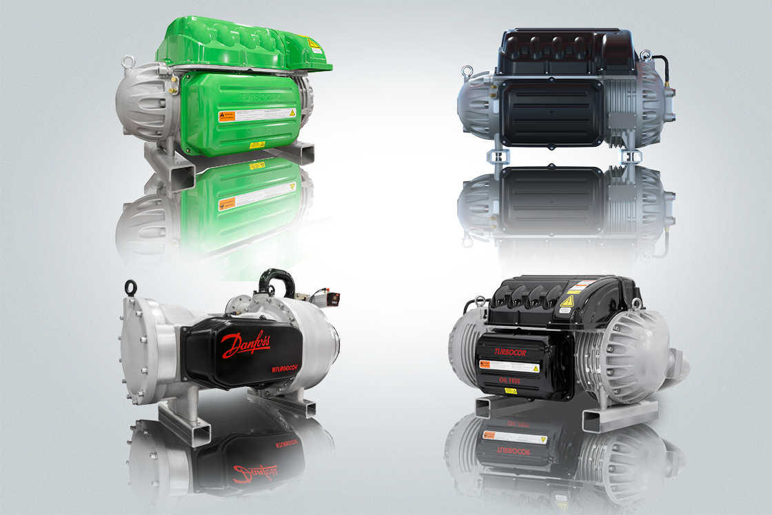 Different types of Danfoss Turbocor compressors